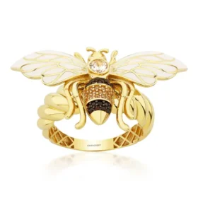 Bee Mine Altın Arı Burgu Yüzük