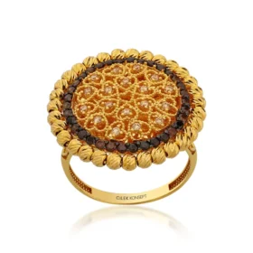 Yadigar Altın Dorikalı Yüzük