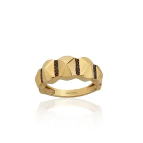 Altın Piramit Yüzük