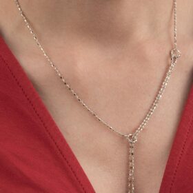 14 Ayar Altın Özel Tasarım Stella Sallantılı Kolye