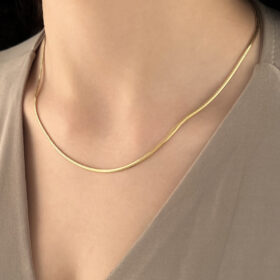 14 Ayar Altın Balıksırtı Zincir 2,10 mm