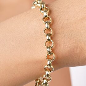 14 Ayar Altın Doch Bileklik 7.40 mm