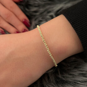 14 Ayar Altın Dorika Dizisi Bileklik