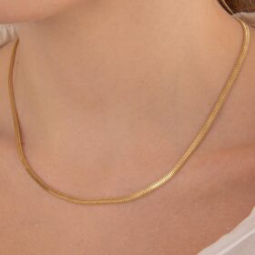 14 Ayar Altın Ela Kolye