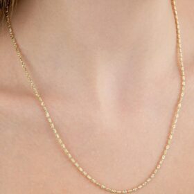 14 Ayar Altın Elissa Kolye