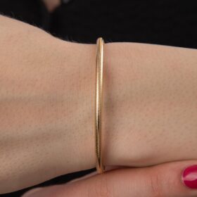 14 Ayar Altın Esnek İtalyan Bileklik