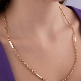 14 Ayar Altın Essence Roller Kolye