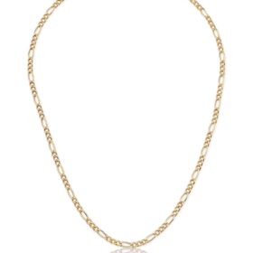 14 Ayar Altın Figaro Zincir Kolye 3.50 mm