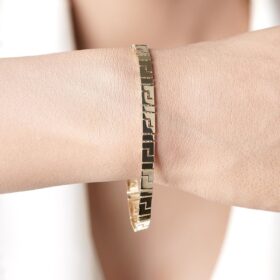 14 Ayar Altın Greek Bileklik