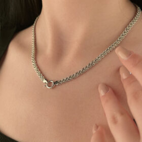 14 Ayar Altın Örgü Kolye 4.80 mm