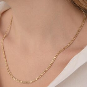 14 Ayar Altın Sıkı Gurmet Zincir 2.90 mm