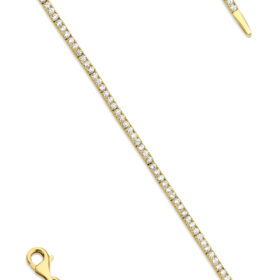 14 Ayar Altın İnce Su Yolu Bileklik