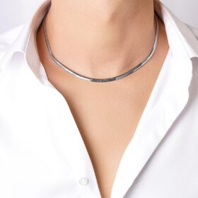 14 Ayar Altın İtalyan Balıksırtı Zincir Erkek Kolye