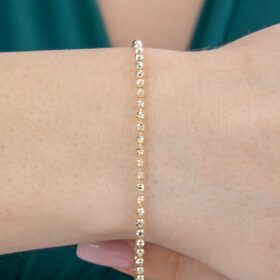 14 Ayar Altın Lena Bileklik