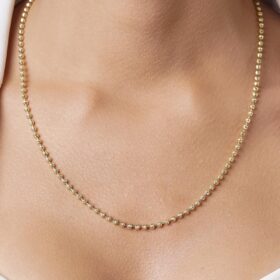 14 Ayar Altın Lina Kolye