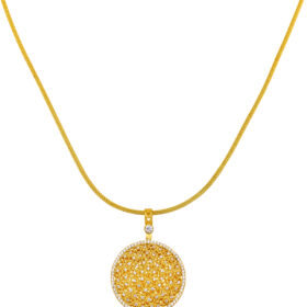 14 Ayar Altın Madalyon Kolye 2