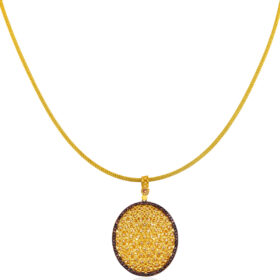 14 Ayar Altın Madalyon Kolye 3