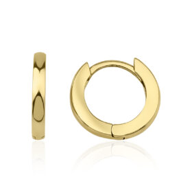 14 Ayar Altın Mini Halka Küpe