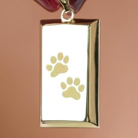 14 Ayar Altın Mini Külçe Kolye Ucu