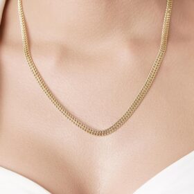 14 Ayar Altın Otto Zincir 4.80 mm