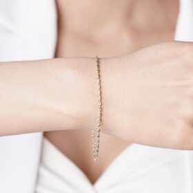 14 Ayar Altın Perla Bileklik