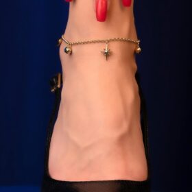 14 Ayar Altın Şans Işıltısı Halhal