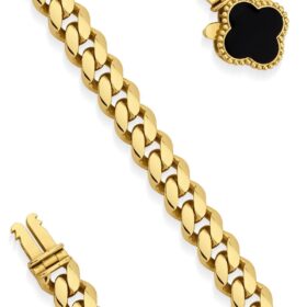 14 Ayar Altın Şans Yoncası Detaylı Gurmet Bileklik