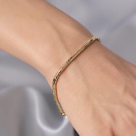 14 Ayar Altın Sativa Bileklik