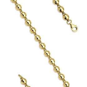 14 Ayar Altın Sıralı Topcuklar Bileklik