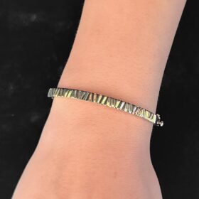 14 Ayar Altın Tasarım Kelepçe