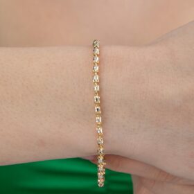 14 Ayar Altın Teressa Bileklik