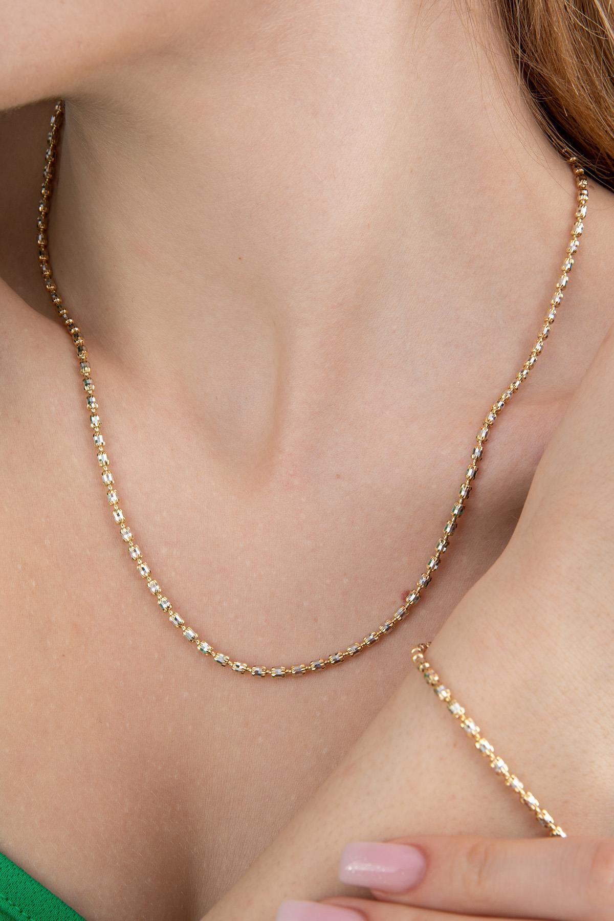 14 Ayar Altın Teressa Set