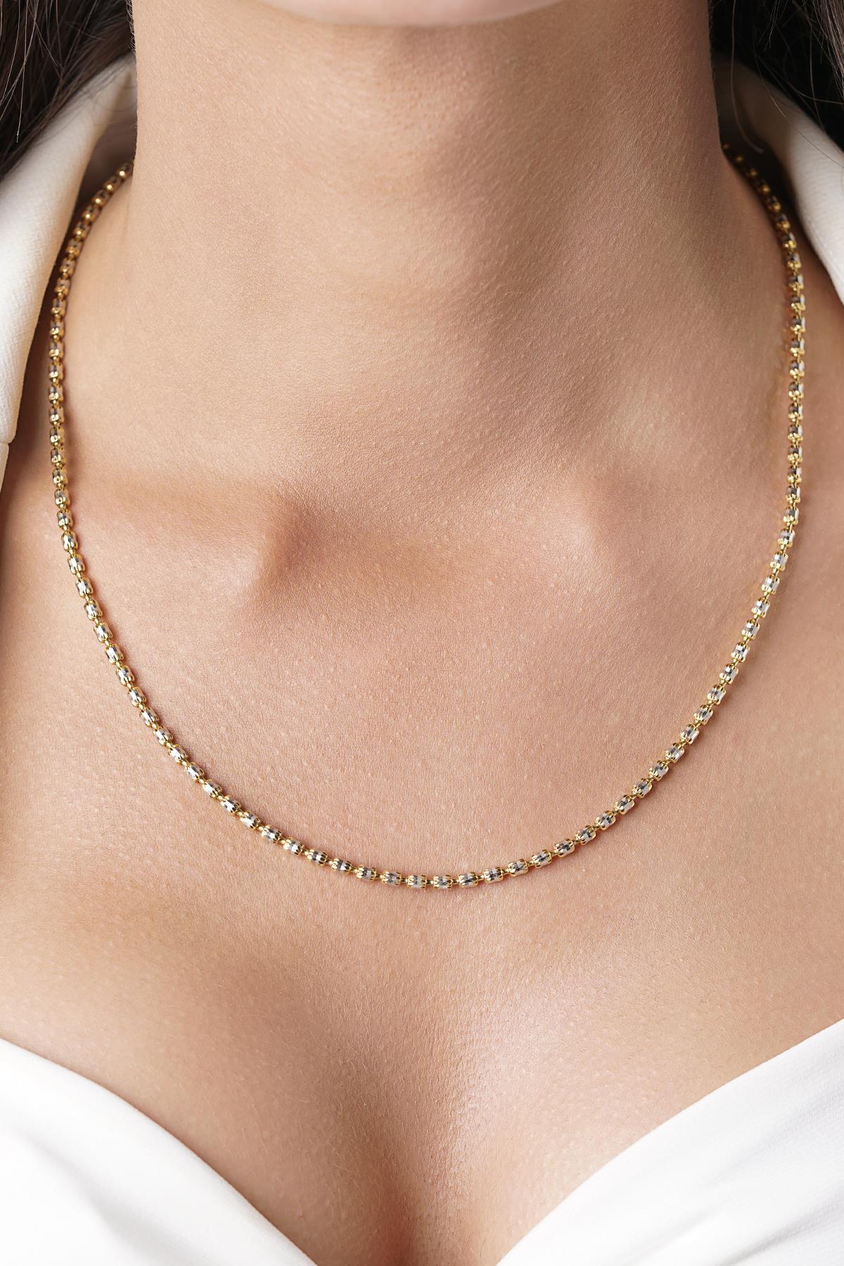 14 Ayar Altın Teressa Set - Görsel 4