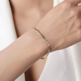 14 Ayar Altın Valentino Bileklik 2