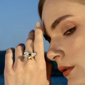 Bee Mine Altın Arı Yüzük