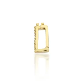 Altın Taşlı I Harf Charm