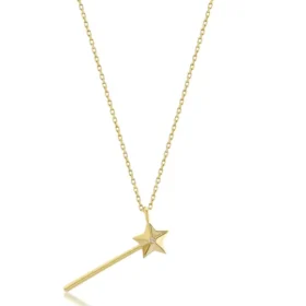 Altın Yıldız Kolye