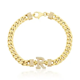 Altın Ö Harf Bileklik