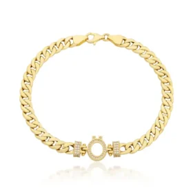 Altın Ö Harf Bileklik