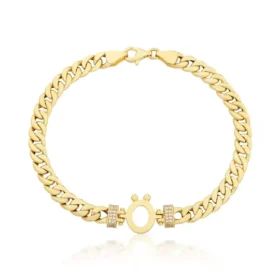 Altın Ö Harf Bileklik