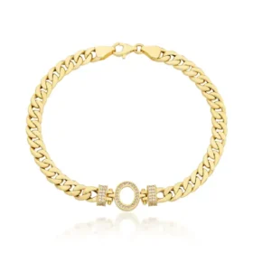 Altın O Harf Bileklik