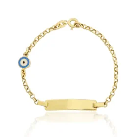 Altın Nazar Boncuklu Çocuk Künye