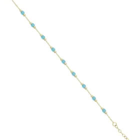 Altın Renkli Taşlı Bileklik