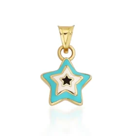 Altın Yıldız Çocuk Kolye Ucu