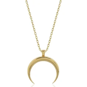 Altın Ay Kolye
