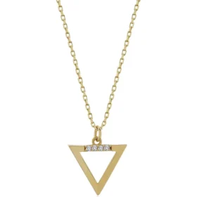 Altın Üçgen Kolye