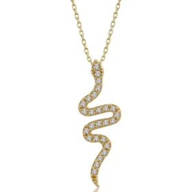 Altın Yılan Kolye