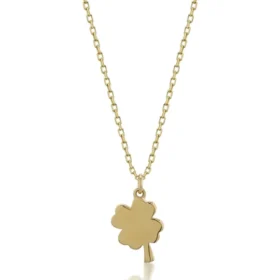 Altın Yonca Kolye