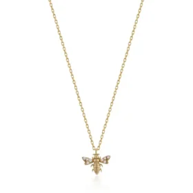 Altın Kelebek Kolye