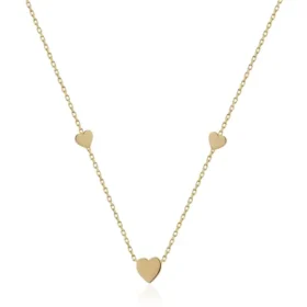 Altın Kalp Kolye